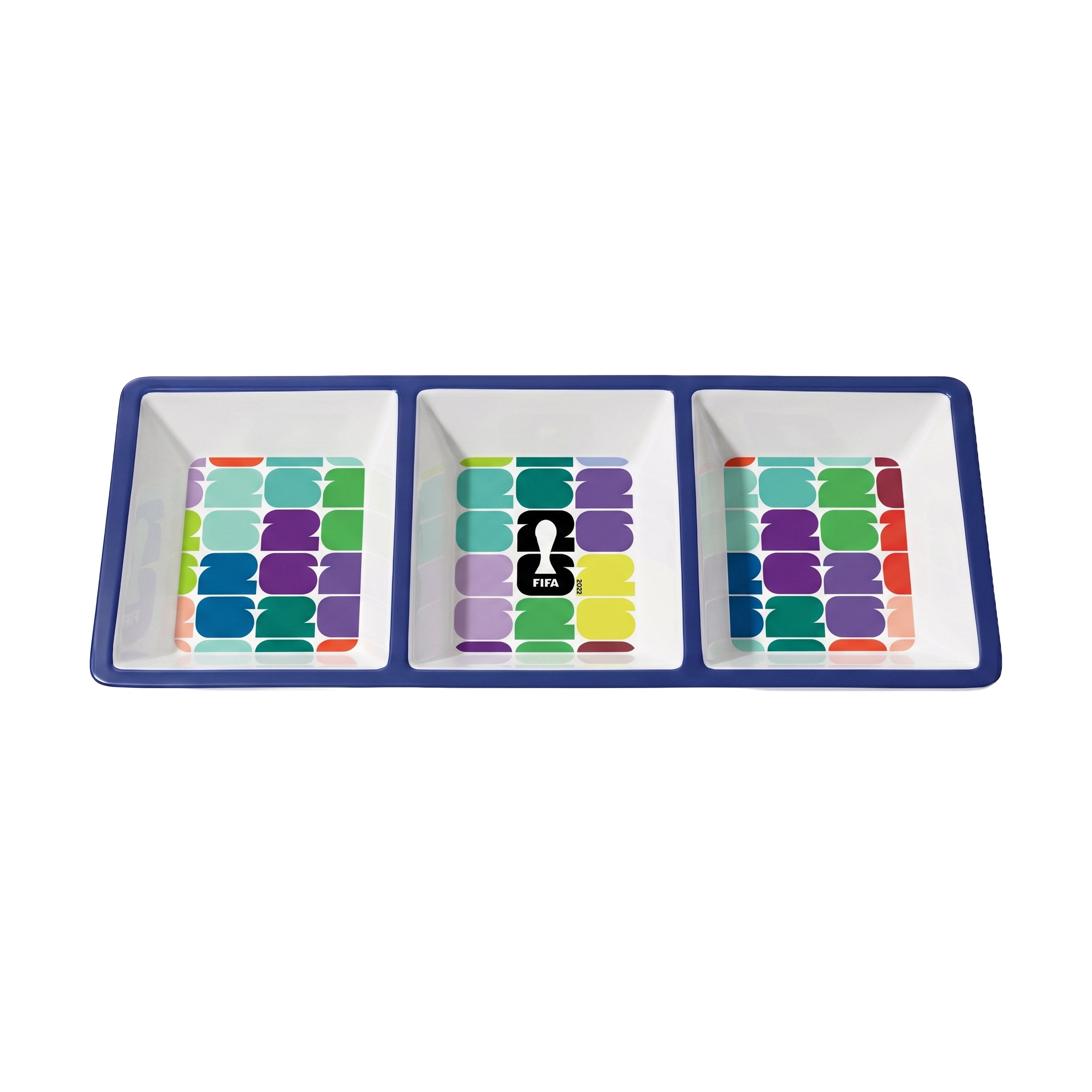 Atelier Sportif Official FIFA 2026 Melamine 3 Section Dish